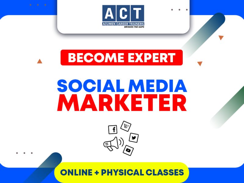 become social media marketer, best social media marketing course in lahore